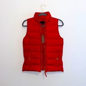 Jcrew /xxs/ red vest